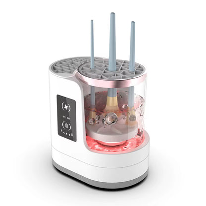 Makeup Brush Cleaner Electric Drying and Brush-Washing a Fully Automatic Cleaning Tool That Doesn'T Damage the Bristles